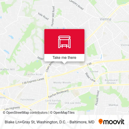 Blake Ln+Gray St map
