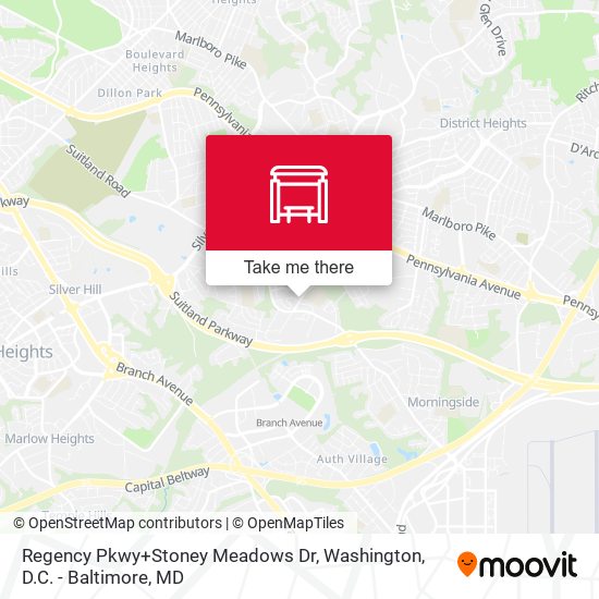 Mapa de Regency Pkwy+Stoney Meadows Dr