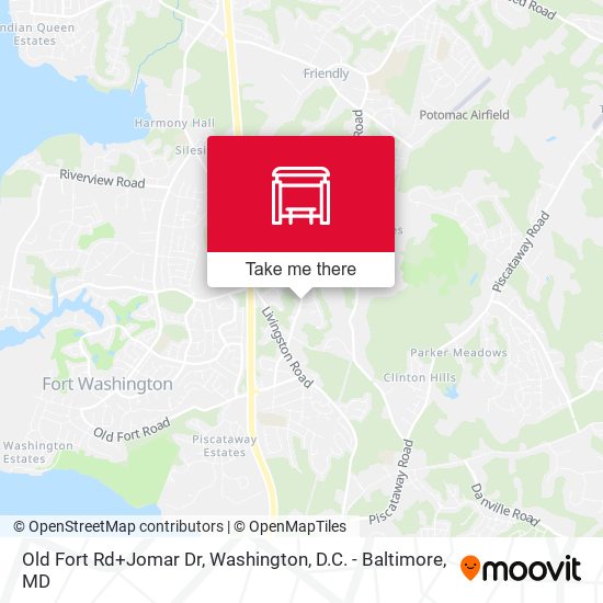 Mapa de Old Fort Rd+Jomar Dr