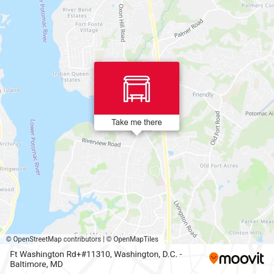 Ft Washington Rd+#11310 map