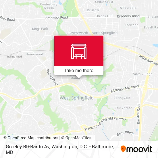 Greeley Bl+Bardu Av map