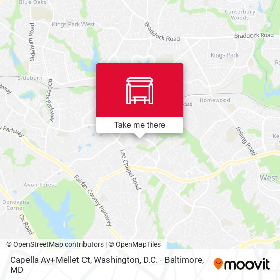 Capella Av+Mellet Ct map