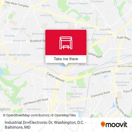 Industrial Dr+Electronic Dr map