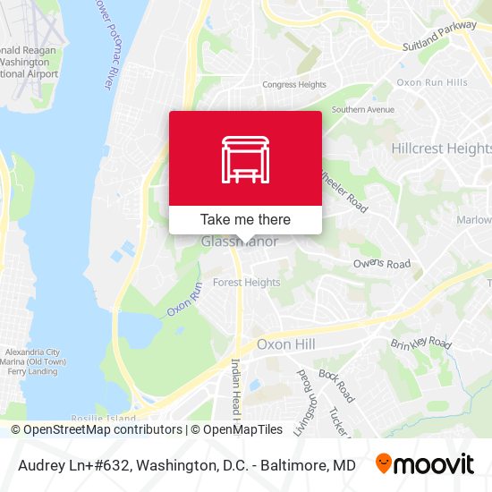 Audrey Ln+#632 map