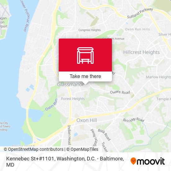 Mapa de Kennebec St+#1101