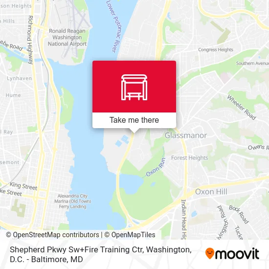 Shepherd Pkwy Sw+Fire Training Ctr map