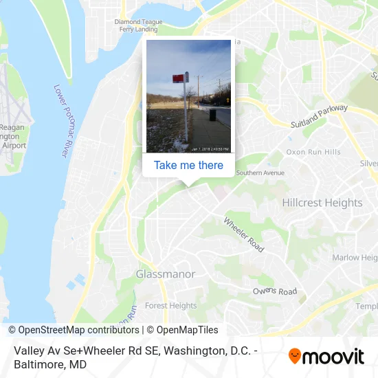 Valley Av Se+Wheeler Rd SE map