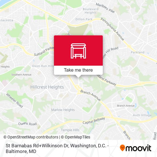 St Barnabas Rd+Wilkinson Dr map