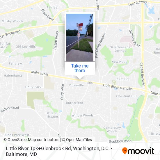 Mapa de Little River Tpk+Glenbrook Rd
