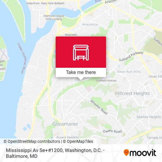 Mississippi Av Se+#1200 map