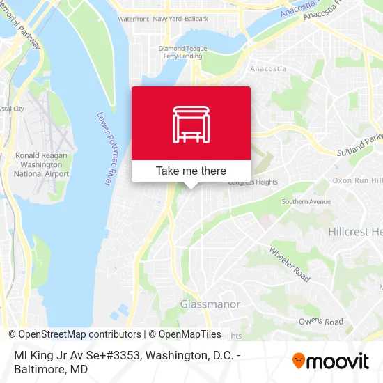 Ml King Jr Av Se+#3353 map