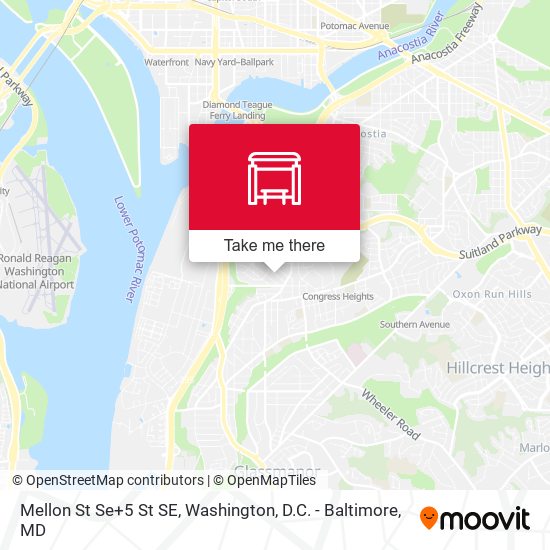 Mellon St Se+5 St SE map