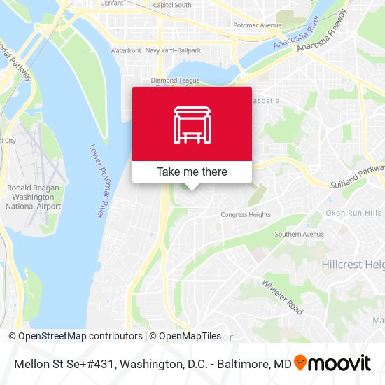 Mapa de Mellon St Se+#431