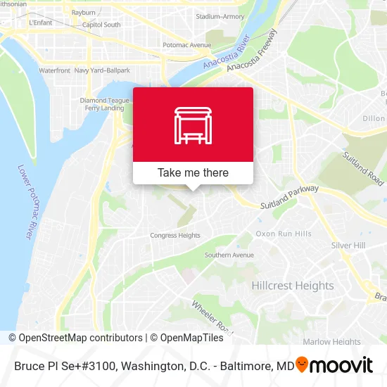 Bruce Pl Se+#3100 map