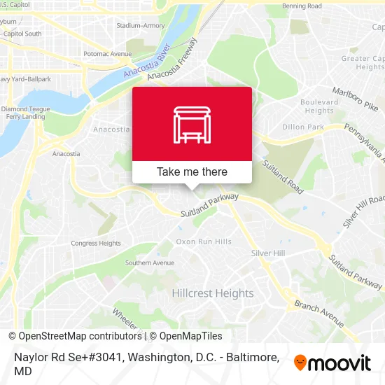 Naylor Rd Se+#3041 map