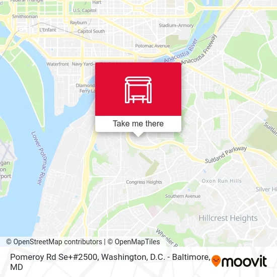 Pomeroy Rd Se+#2500 map