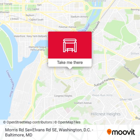 Mapa de Morris Rd Se+Elvans Rd SE