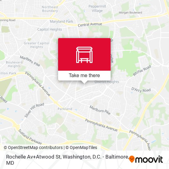Rochelle Av+Atwood St map