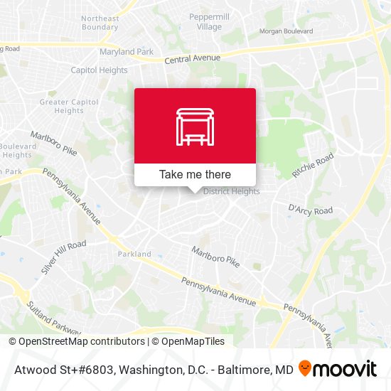 Mapa de Atwood St+#6803