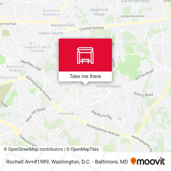 Rochell Av+#1989 map