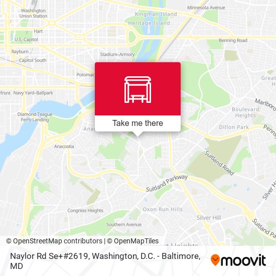 Naylor Rd Se+#2619 map