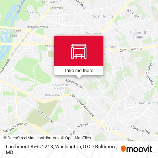 Mapa de Larchmont Av+#1218