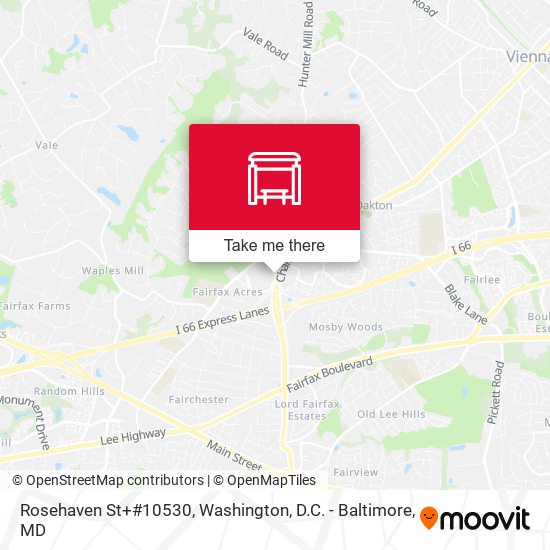 Rosehaven St+#10530 map