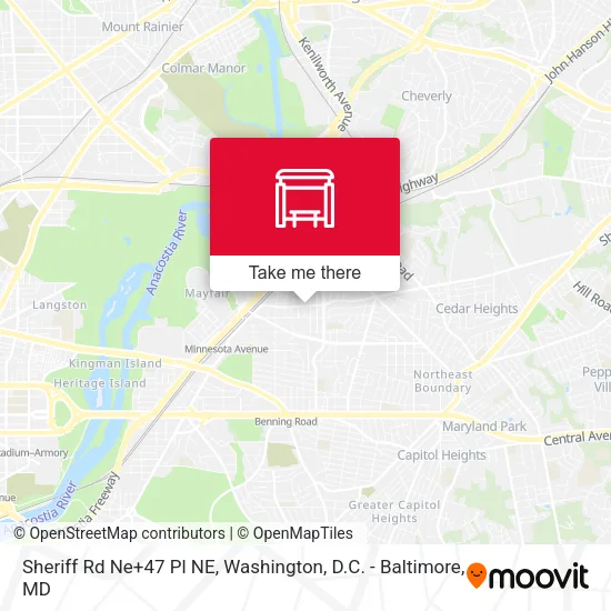 Sheriff Rd Ne+47 Pl NE map