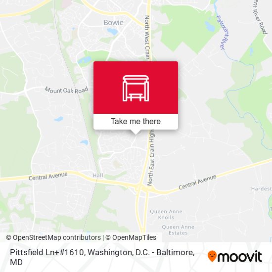 Pittsfield Ln+#1610 map