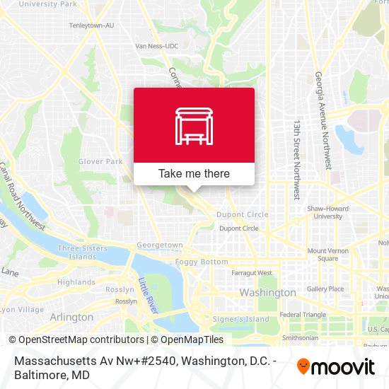 Massachusetts Av Nw+#2540 map