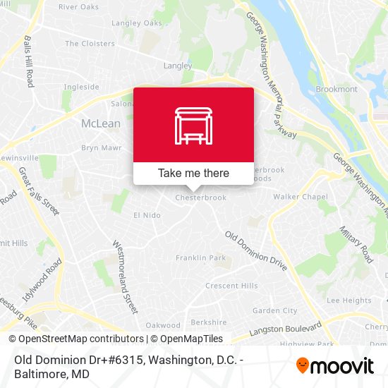 Old Dominion Dr+#6315 map