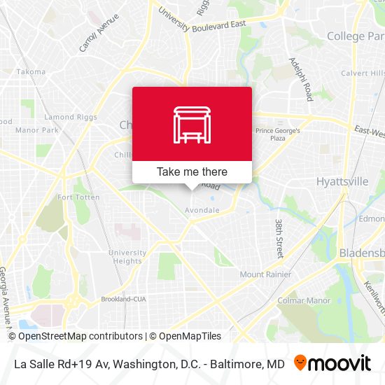 La Salle Rd+19 Av map