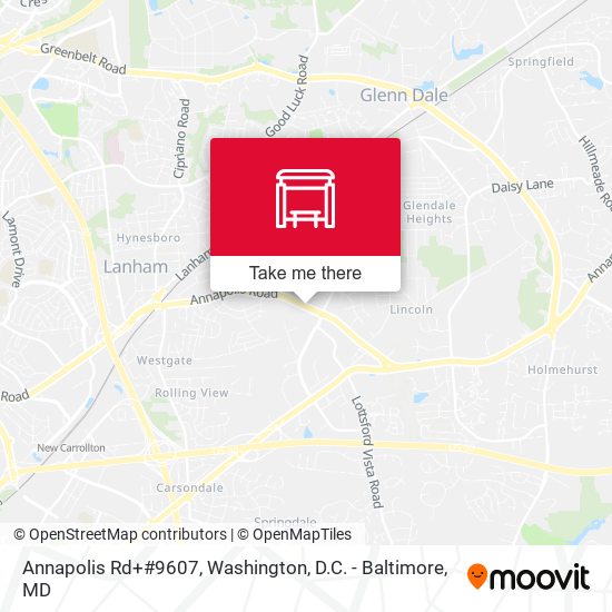 Mapa de Annapolis Rd+#9607