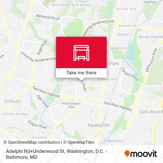 Adelphi Rd+Underwood St map