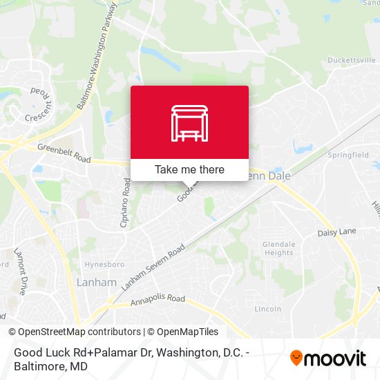 Good Luck Rd+Palamar Dr map