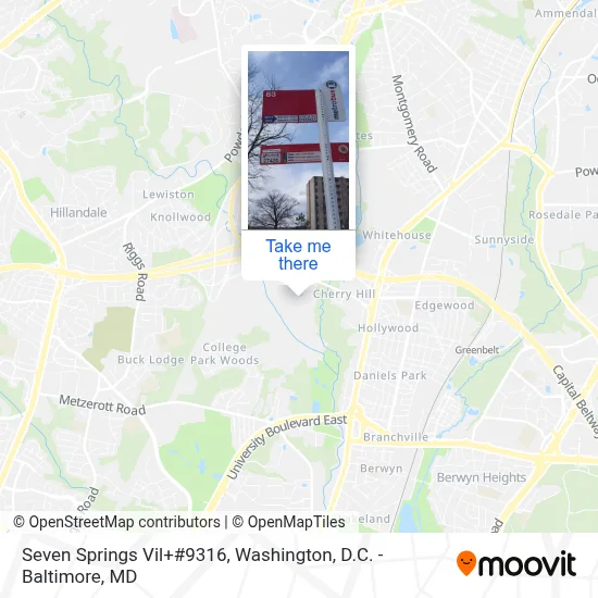 Seven Springs Vil+#9316 map