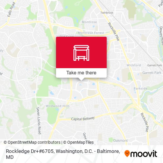 Rockledge Dr+#6705 map
