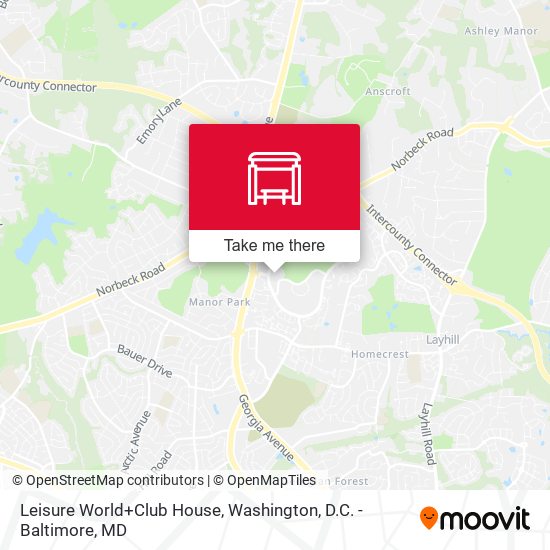 Leisure World+Club House map