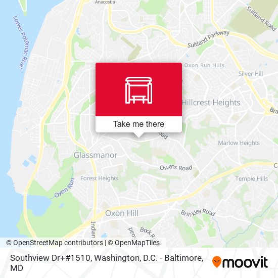 Southview Dr+#1510 map