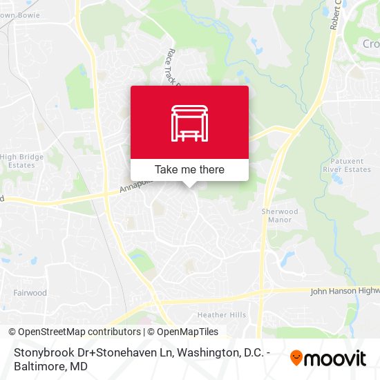 Stonybrook Dr+Stonehaven Ln map