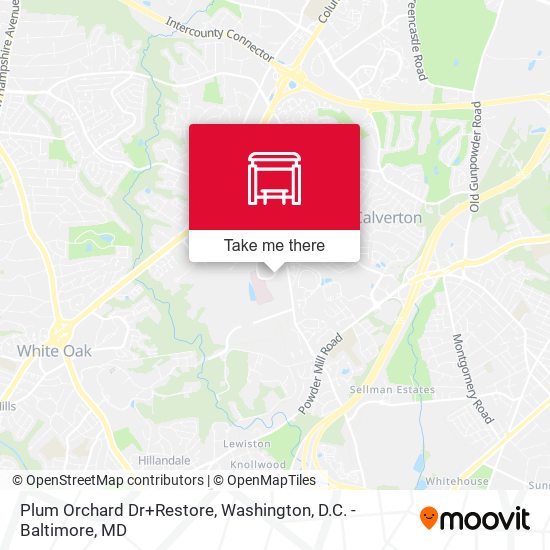 Mapa de Plum Orchard Dr+Restore