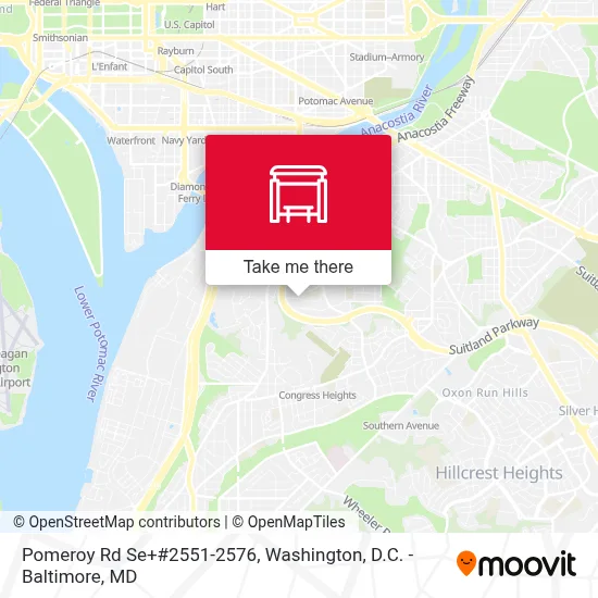 Pomeroy Rd Se+#2551-2576 map