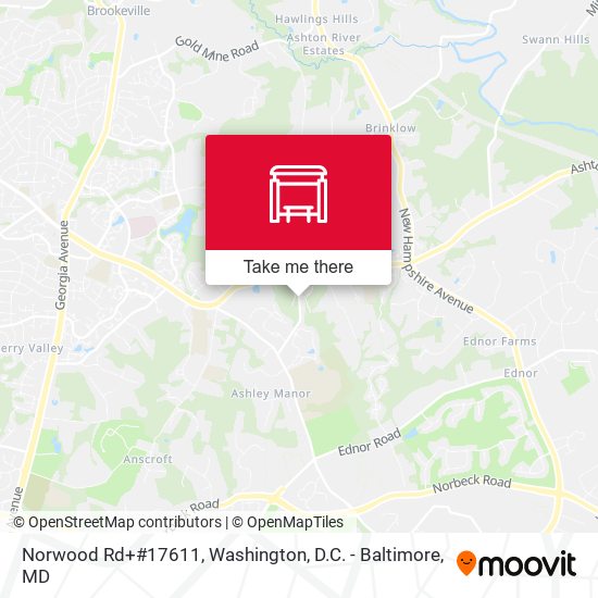 Norwood Rd+#17611 map