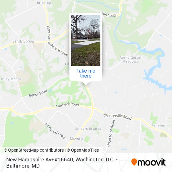 New Hampshire Av+#16640 map
