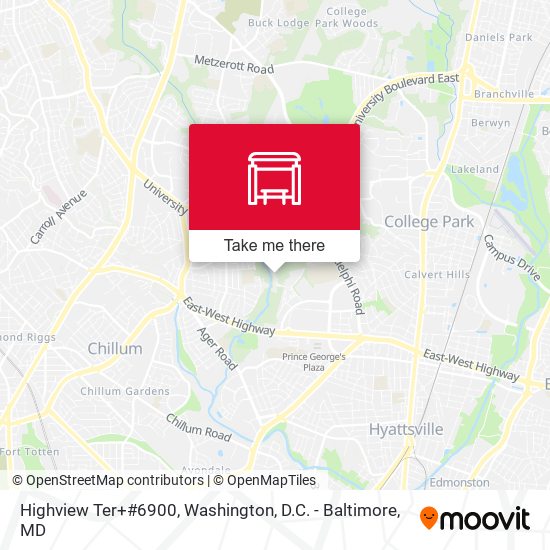Highview Ter+#6900 map