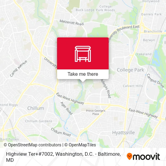 Highview Ter+#7002 map