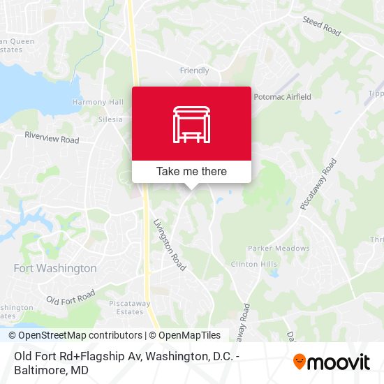 Mapa de Old Fort Rd+Flagship Av