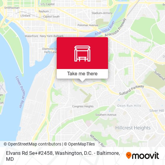 Elvans Rd Se+#2458 map