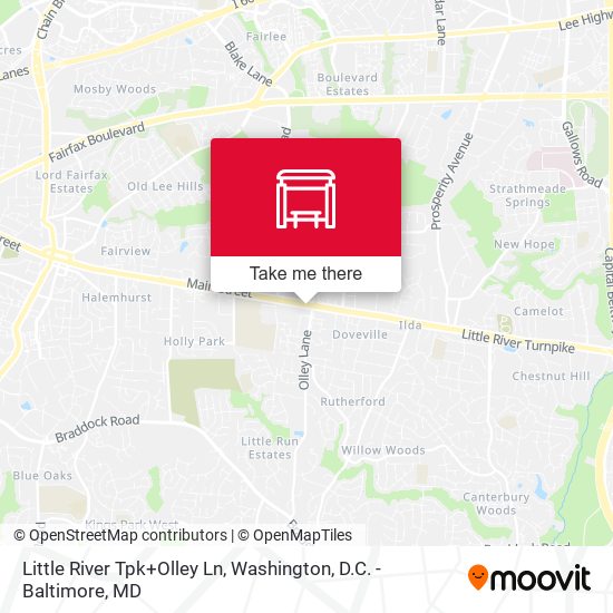 Mapa de Little River Tpk+Olley Ln
