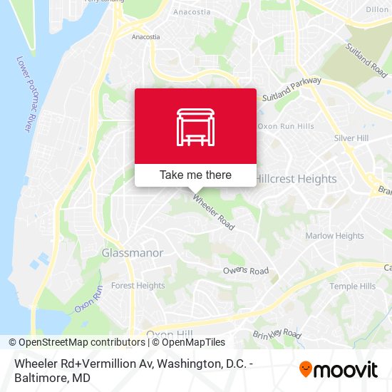 Mapa de Wheeler Rd+Vermillion Av